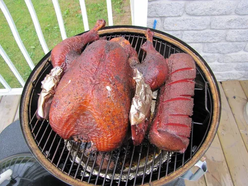 Vista 2 de LavaLock Kit de juntas para Weber Smokey Mountain WSM 18.5 22.5 para junta de parrilla Nomex RTV