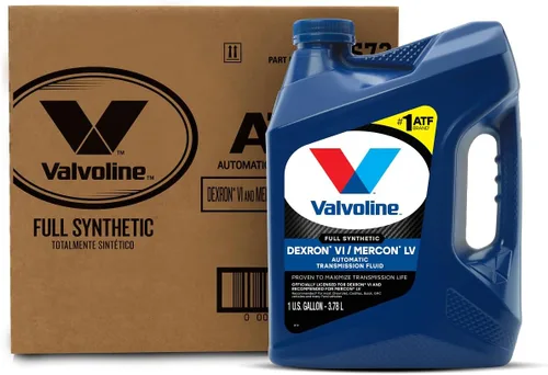 Vista 9 de Valvoline DEXRON VI/MERCON LV (ATF) Líquido de transmisión automática completamente sintético de 1 cuarto de galón, caja de 6