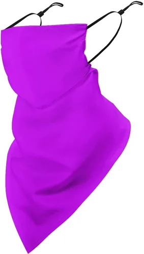Vista 34 de Bufanda triangular reutilizable con cinta elástica para las orejas, protección solar UV
