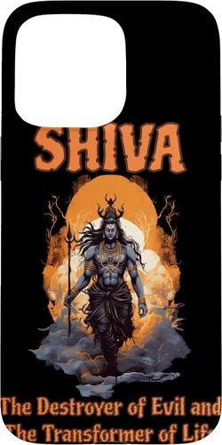 Vista 31 de Lord Shiva Destroyer Transformer Hindu God Spiritual Hippie Case for iPhone 16
