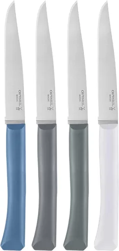 Vista 8 de Opinel Bon Appetit+ Juego de 4 cuchillos dentados aptos para lavavajillas - Cloud