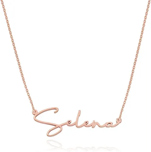 Vista 8 de OAK & LUNA - Collar con nombre personalizado
