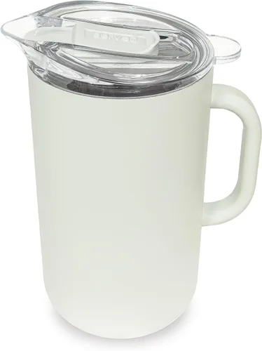Vista 16 de Jarra Premium Aislada de Served (0.87 cuartos de galón/66oz) - Jarra de Acero Inoxidable con Pared Doble, Forrada en Cobre con Tapa - Jarra Térmica
