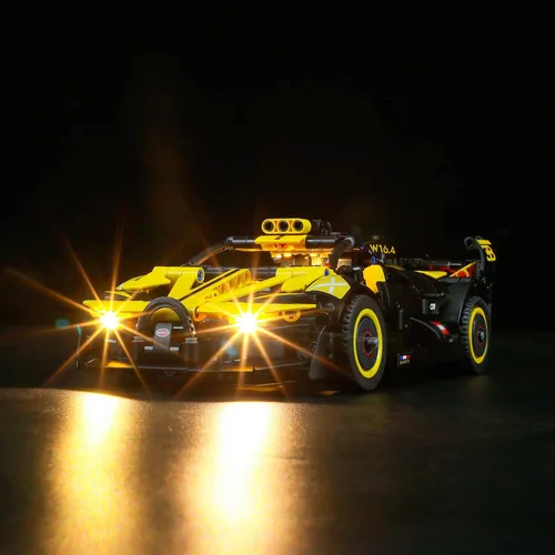 Vista 2 de BRIKSMAX Kit de iluminación LED para LEGO-42151 Bugatti Bolide - Compatible con el modelo de bloques de construcción Lego Technic - No incluye juego