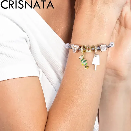Vista 5 de Dijes de plata de ley 925 para el día de la madre, artista, autismo, madre e hija y pie de bebé, corona de mamá y cuentas de nana, se adapta a