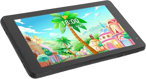 Vista 6 de SUNGOOYUE Tablet de entretenimiento de 7 pulgadas con funda anticaída para edades de 3 a 10 años. Aprendizaje, educativa, para Prime Video para 14