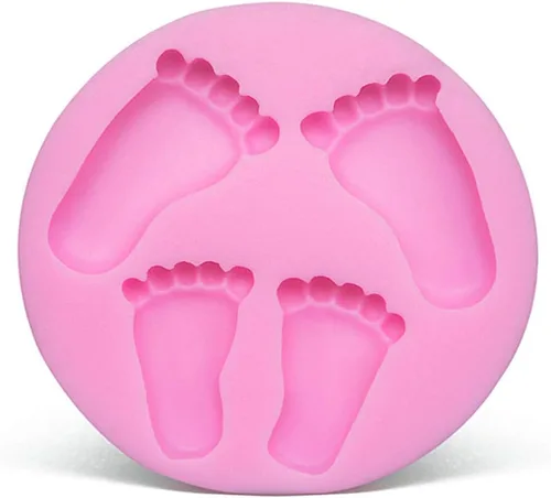Vista 10 de OBTANIM Molde de silicona para fondant, 21 cavidades, rosa, flor, pastel, cupcake, decoración superior, molde para chocolate, caramelo hecho a mano