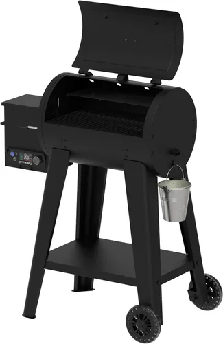 Vista 2 de Pit Boss 500FB2 Parrilla de pellets, negro mate - 11086