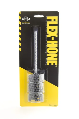 Vista 78 de Brush Research pulidor cilíndrico FLEX-HONE, serie BD, abrasivo de carburo de silicio, 1