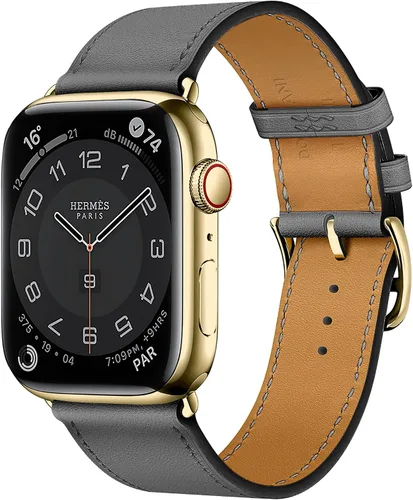 Vista 23 de LB1 - Correa de cuero para Apple Watch para mujeres y hombres, SE Ultra 2 de 1.575 in 1.732 in 1.811 in 1.654 in 1.772 in 1.614 in 1.496 in 1.929 in
