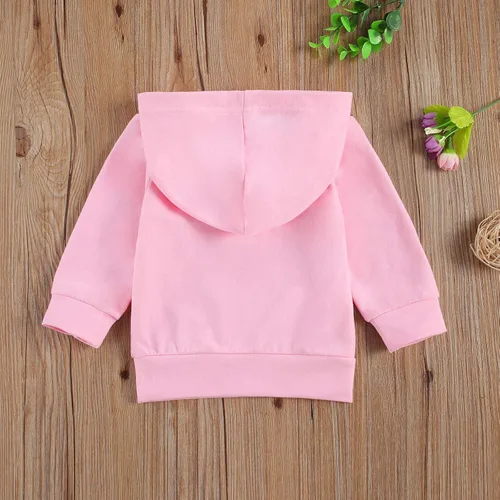 Vista 4 de YMQ - Sudadera con capucha para bebé, diseño de mamás, manga larga, informal, para bebé