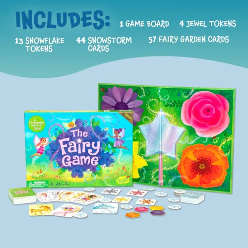 Vista 7 de Juego de hadas premio de juego cooperativo de lógica de Peaceable Kingdom y suerte para niños Enchanting matching game—collect fairy cards and