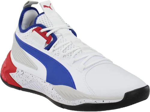 Vista 2 de PUMA Baloncesto Uproar PA Palace Blanco Rojo Azul Hombres 192776-01, BlancoAzul