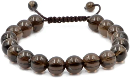 Vista 35 de AD Beads - Pulseras de gemas naturales de 0.39 pulgadas, cristales de sanación, macramé ajustable de 7 a 9 pulgadas