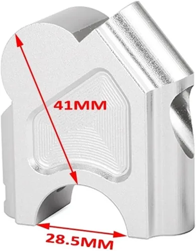 Vista 4 de Barra elevadora de manillar para B&enelli para TRK 502 TRK502 2016-2017 motocicleta 41MM aluminio manillar extensión montaje elevador abrazadera