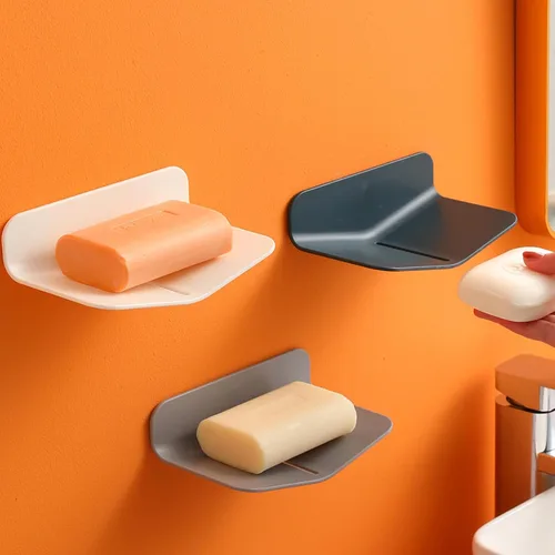 Vista 5 de Jabonera para ducha montado en la pared, jabonera drenante para ducha, protector de jabón para cocina, baño.
