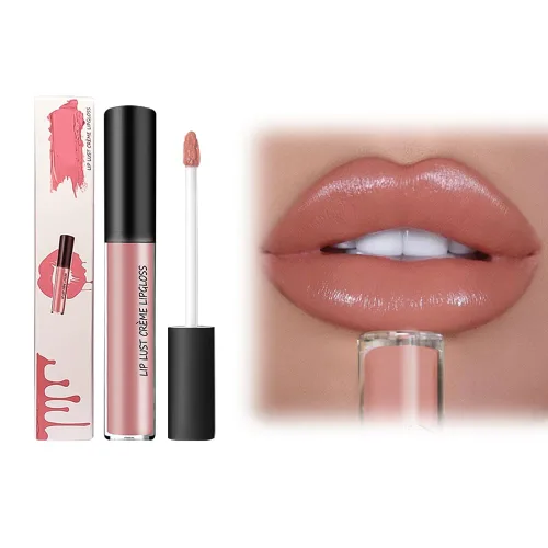 Vista 9 de Fauppt Labiales de 12 colores crema para labios, ligeros, mejorados, impermeables, de larga duración, hidratantes, antiadherentes, para mujeres, 001