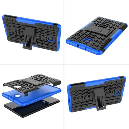 Vista 5 de Maomi - Funda para Samsung Galaxy Tab A de 8.0 pulgadas, versión 2018 (modelo: SM-T387), funda resistente con función atril
