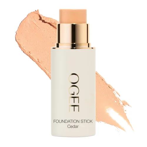 Vista 10 de Ogee Sculpted Complexion Foundation Stick (Juniper 3.25 W - Bronceado claro medio, matices olivas) Maquillaje de base de cobertura completa