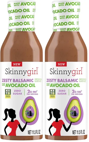 Vista 28 de Skinnygirl Aderezo para Ensalada Sin Azúcar Sin Gluten, Sésamo Jengibre Asiático, 8 Onzas