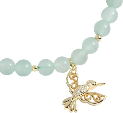 Vista 2 de Alex and Ani Pulsera Bolo de piedras preciosas de colibrí
