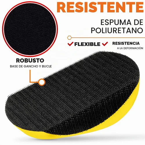 Vista 3 de Bloques de lijado de ratón para madera, bloque de lijadora de ratón, herramientas de carrocería automática, almohadillas de lijado de mano
