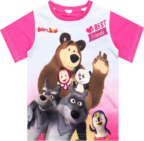 Vista 2 de Masha and the Bear Pijamas para niñas