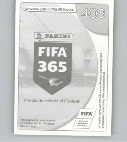 Vista 2 de Pegatinas de Panini FIFA 365 2016-17 #406 Robin van Persie Fenerbahce SK - Adhesivo oficial de álbum de fútbol en estado crudo (NM o mejor)