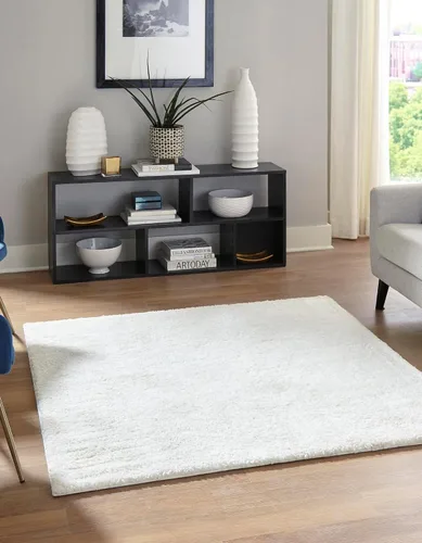 Vista 16 de Unique Loom Colección Solo - Alfombra Calabasas (7' 10" x 10' Rectangular, Azul Claro)