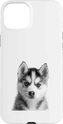 Vista 9 de Cute Siberian Husky for Dog Mom and Paw Parents Case for iPhone 16