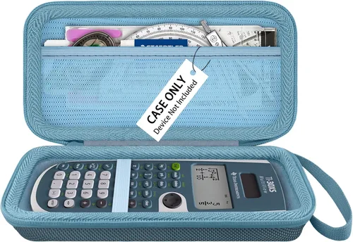Vista 11 de khanka Funda de transporte para calculadora científica Texas Instruments TI-30Xa/TI BA II Plus/TI-30XIIS /TI-30XS MultiView/TI-36X Pro Engineering