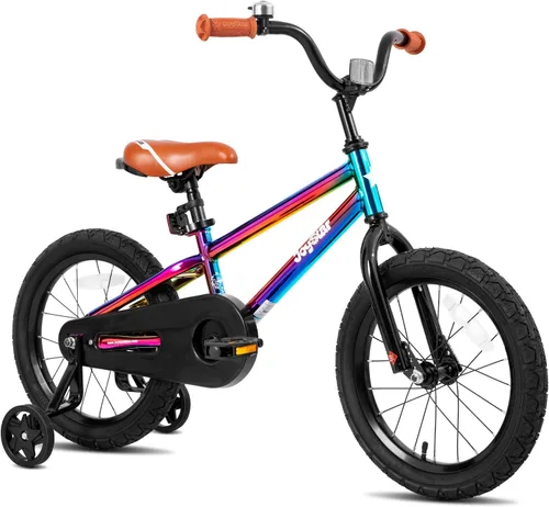 Vista 11 de JOYSTAR Bicicleta infantil para niños de 2 a 12 años, bicicletas para niños y niñas, 12 a 20 pulgadas, estilo BMX, con ruedas de entrenamiento