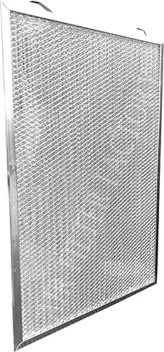 Vista 2 de Air Filter Factory Filtro de metal 203368 de repuesto para Honeywell EAC F50F1073, F300E1019, 50000293-002 prefiltros de malla de aluminio