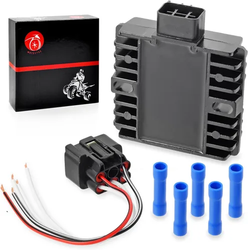 Vista 2 de Regulador de Voltaje Rectificador y Enchufe Para YAMAHA Grizzly 660 Raptor 700 700R YFZ450R YFZ450X SXV700 SXV60 Rhino 450 660 YXR45 YXR660 YP400