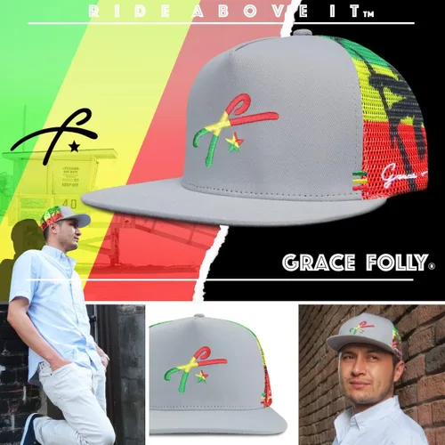 Vista 5 de Grace Folly - Gorra trucker unisex gorra de malla con cierre trasero