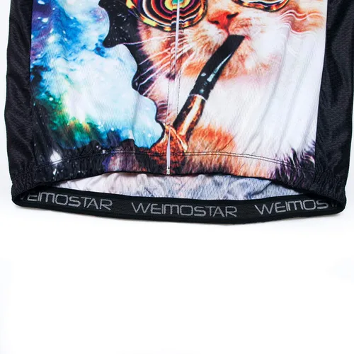 Vista 6 de Weimostar - Camiseta de ciclismo de manga corta para hombre