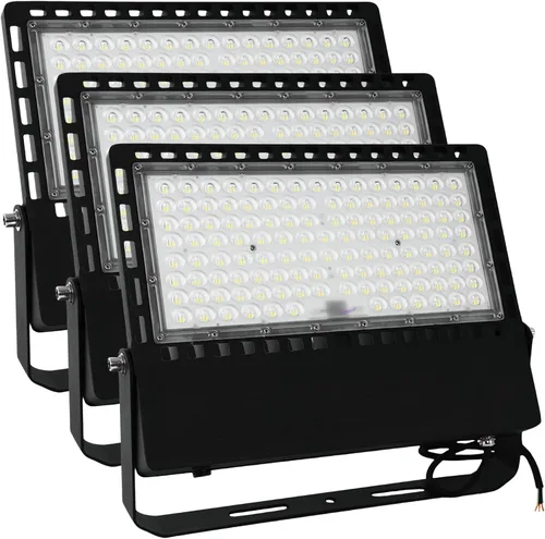 Vista 8 de ILLSTAR Luces LED de estadio de 300 W, luz de inundación LED súper brillante de 45000 lm al aire libre para arena, patio trasero, estacionamiento