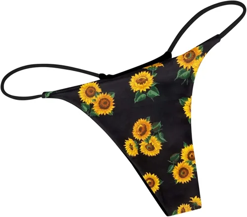Vista 3 de Tangas sexy de tanga para mujer, traviesas para sexo, cintura baja, correas elásticas en T, ropa interior cómoda y suave, tangas de bikini