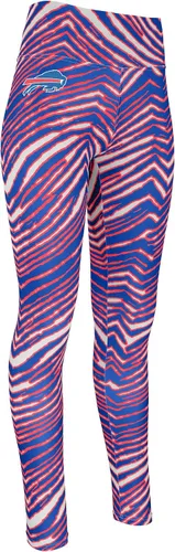 Vista 66 de Zubaz NFL Mallas para mujer de longitud completa de cintura alta básica 1.0