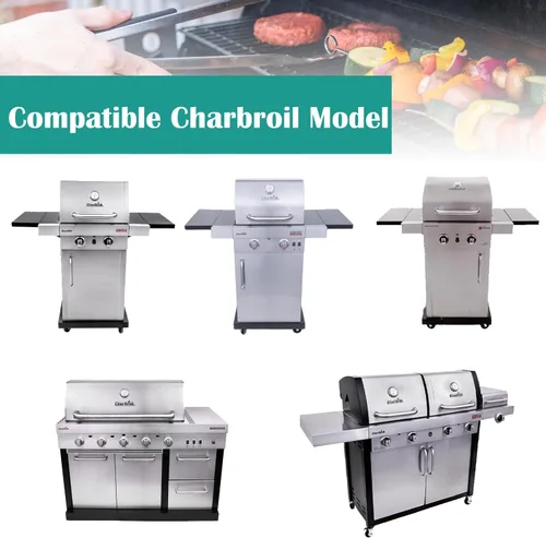 Vista 5 de Placas emisoras para Charbroil TRU-Infrared 463644220 463632320 463642316 463675016 463644220 G362-2100-W1, placas emisoras de parrilla de repuesto