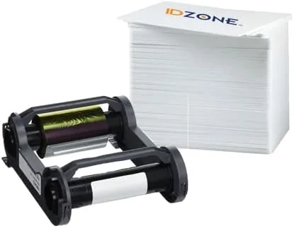 Vista 5 de Cinta + variaciones de tarjeta (Datacard, Datacard 534000-002 YMCKT Cinta de color)