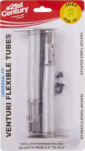 Vista 4 de 21st Century B32A4P EZ Flex - Tubos Venturi universales ajustables, paquete de 2