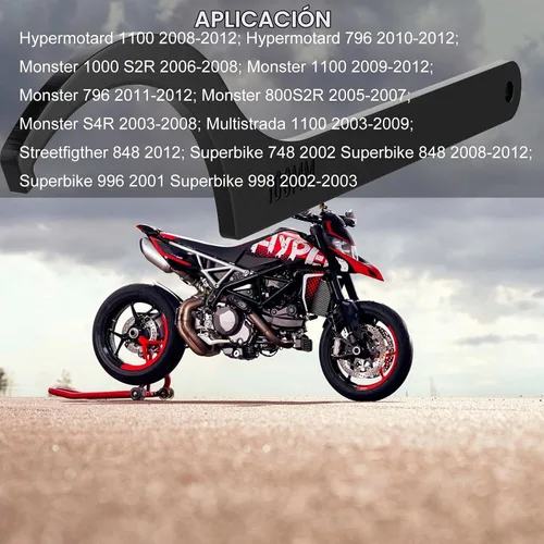 Vista 4 de Herramienta de llave inglesa excéntrica de ajuste de cadena 88713.1038 para Ducati 748 848 916 996 998 1098 1198 1199 1299 V4 Llave inglesa