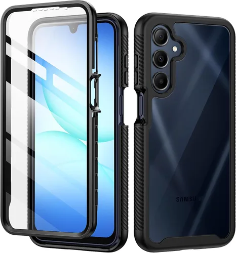 Vista 13 de seacosmo Diseñada para funda de teléfono Galaxy A14 5G, cubierta de cuerpo completo a prueba de golpes, con protector de pantalla integrado, funda