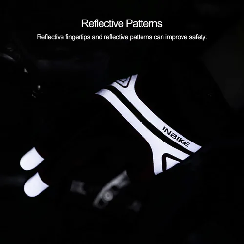 Vista 5 de INBIKE - Guantes para bicicleta de montaña MTB, categoría BMX, categoría ATV, todoterreno, DH, de descenso, para ciclismo, carretera, carreras