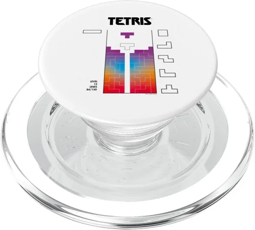 Vista 7 de Tetris Color Fade Game Art PopSockets intercambiables PopGrip