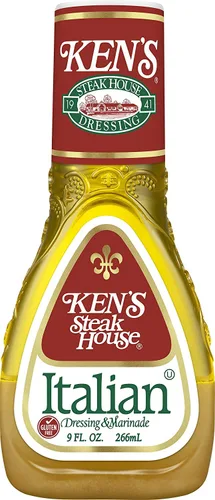 Vista 3 de Ken's Steak House Aderezo italiano y adobo (9 onzas líquidas, paquete de 3)