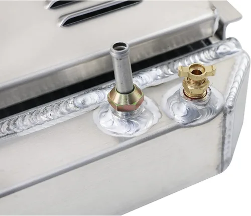 Vista 6 de Tacoma - Radiador CU1778, ventilador eléctrico de aluminio compatible con Toyota Tacoma 1995-2004 2.4L 2.7L L4 3.4L V6, radiadores de refrigeración