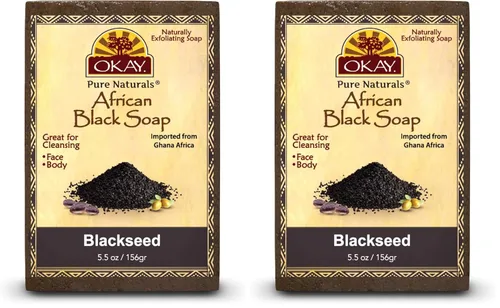 Vista 14 de OKAY JABÓN ORIGINAL NEGRO AFRICANO 5.5oz / 142gr