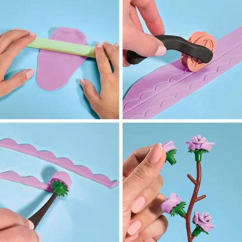 Vista 3 de Play-Doh PD Blooms - Ramo pequeño de flores silvestres